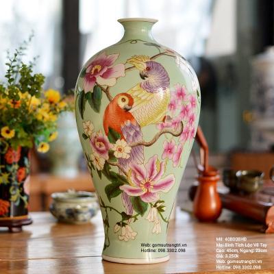 BÌNH VẼ TAY MAI BÌNH TÍCH LỘC CÁC HỌA TIẾT